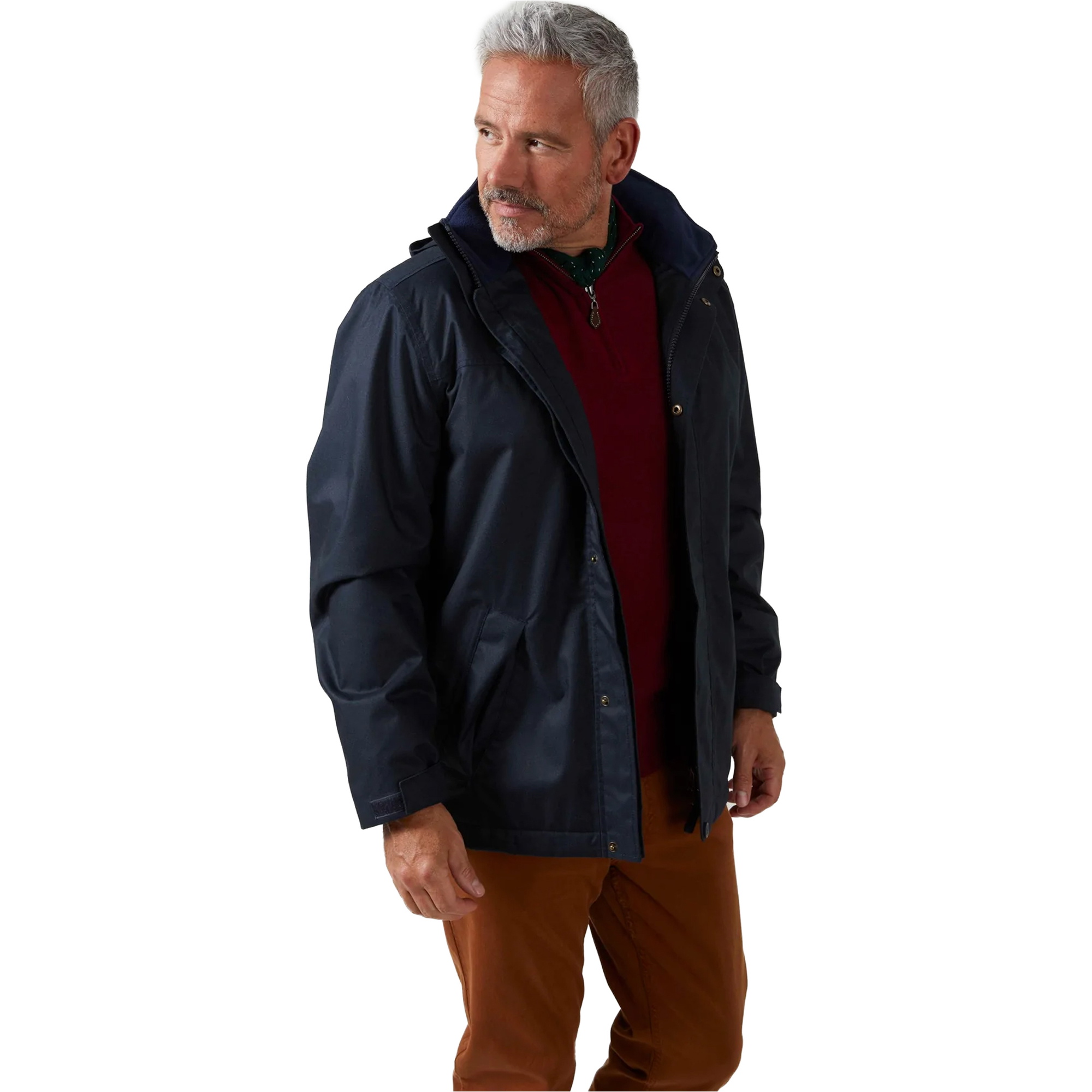 Alan Paine Mens Fernley Weekend Coat FERGCOT - Navy